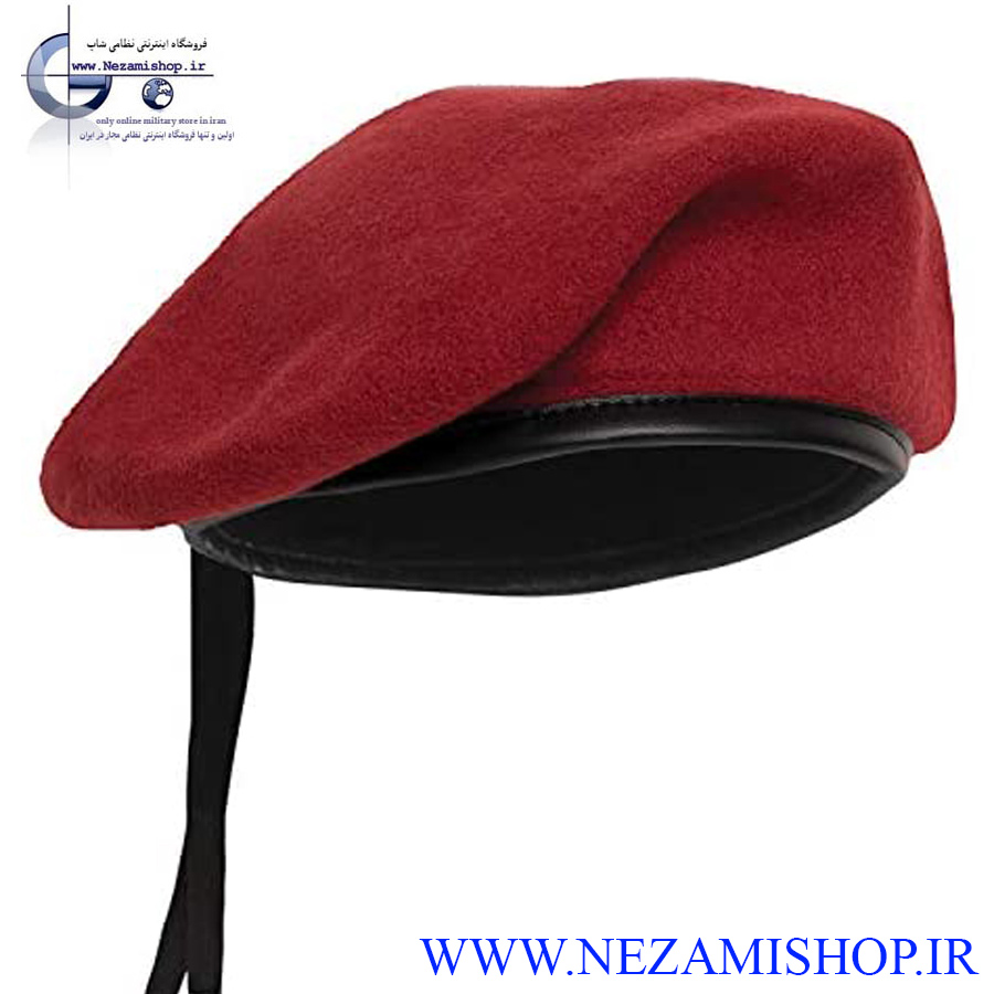 کلاه برت قرمز رنگ