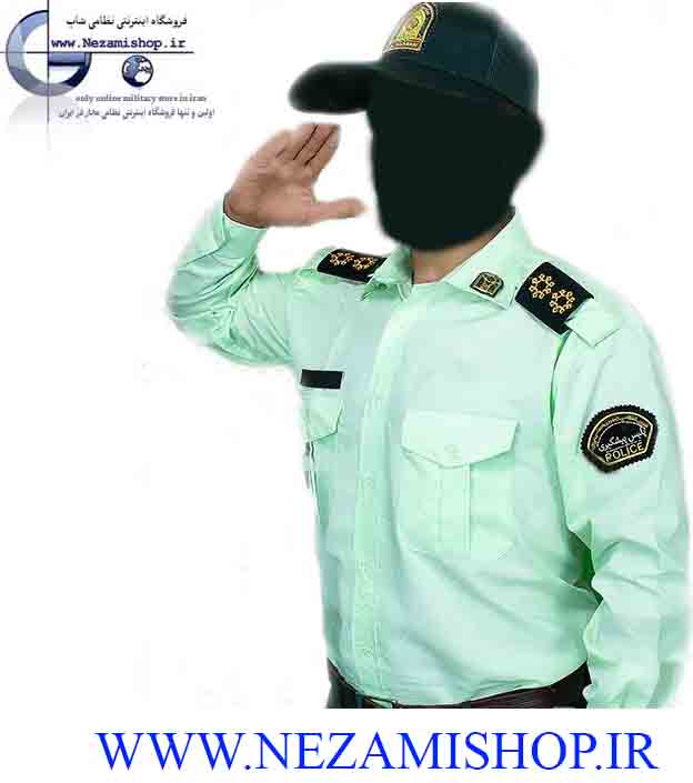 پیراهن نیروی انتظامی سبز
